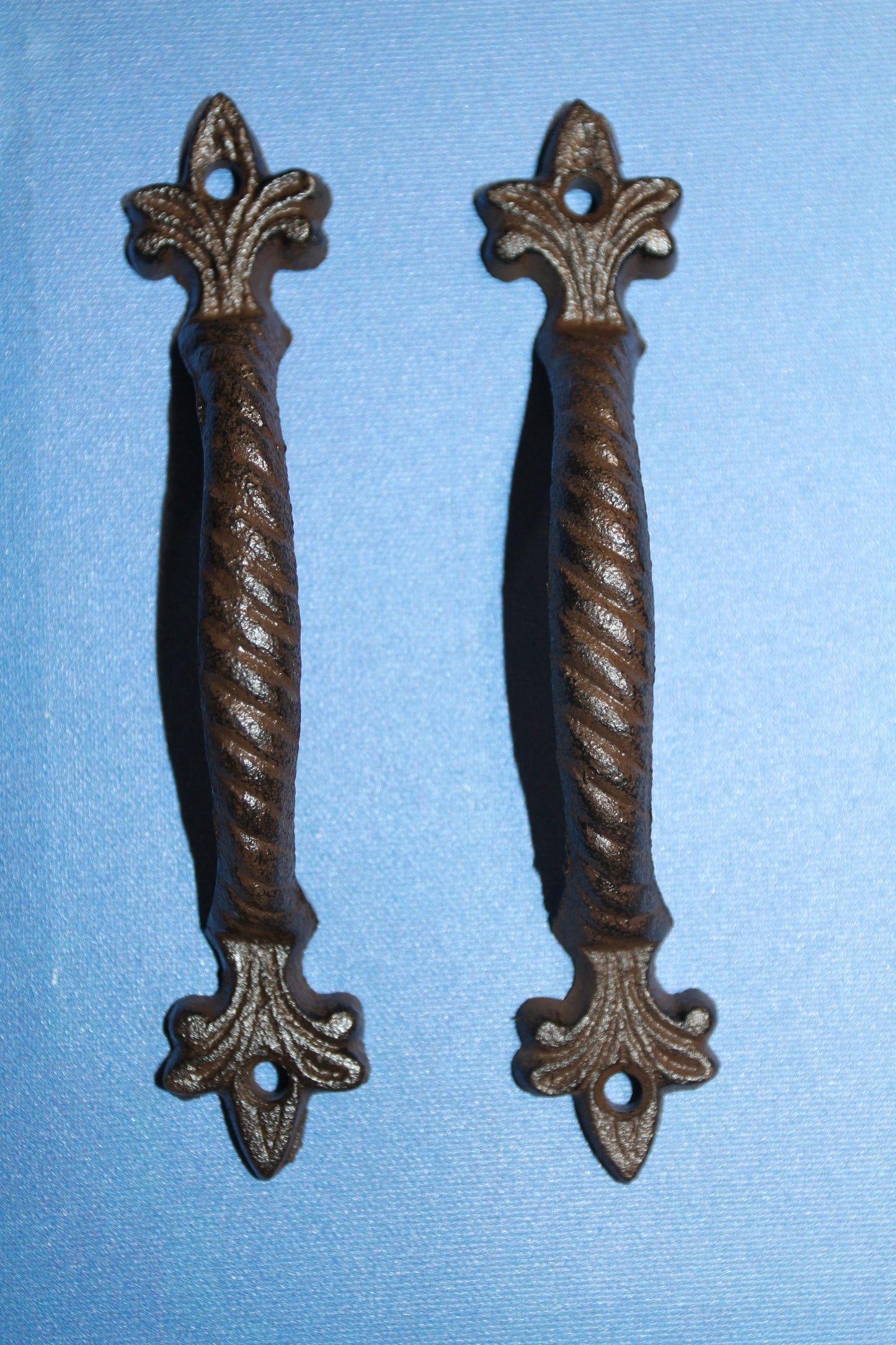 2-FLEUR DE LIS Style Handles,Modern Flair,Drawer Pulls,New Orleans Accents,Gifts,Free Ship, HW-27