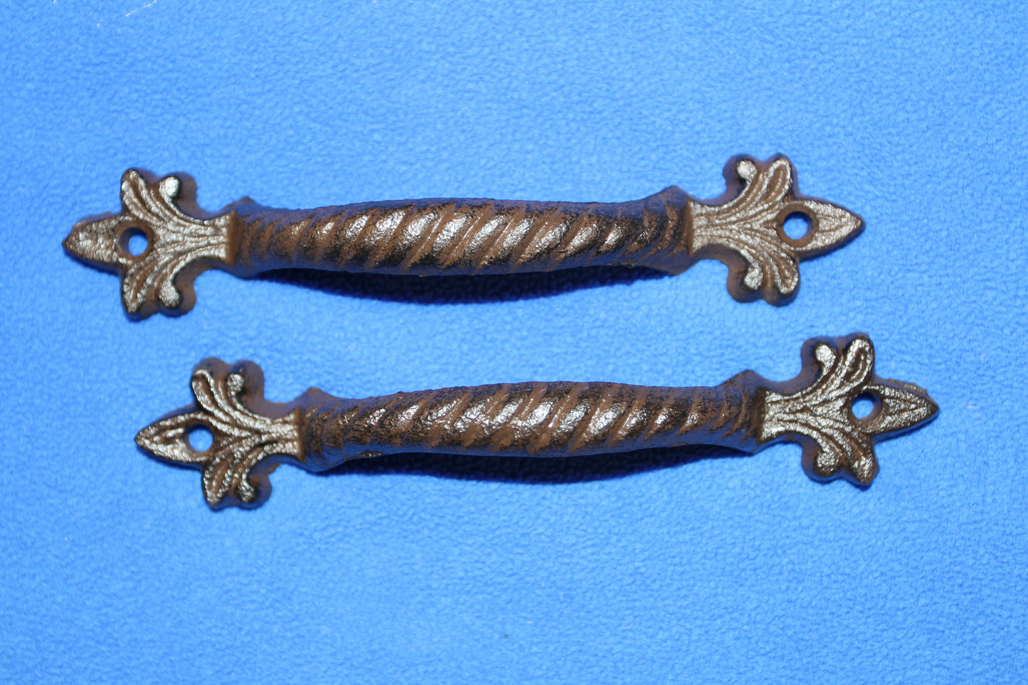 2-FLEUR DE LIS Style Handles,Modern Flair,Drawer Pulls,New Orleans Accents,Gifts,Free Ship, HW-27