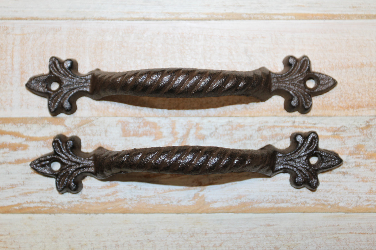 2-FLEUR DE LIS Style Handles,Modern Flair,Drawer Pulls,New Orleans Accents,Gifts,Free Ship, HW-27