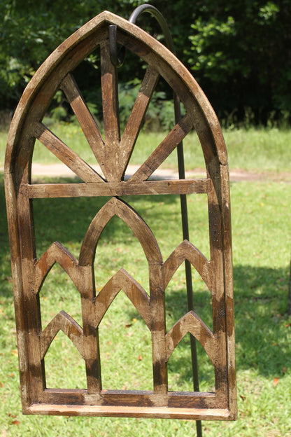 MOUNTAIN SINRIS,Large Wood Window Frame,Wall Accents,Country Decor,All Occasion Gifts