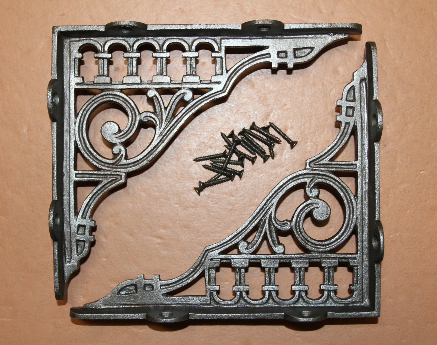 1-LARGE SHELF BRACKET,Early Ages Decor,Gothic Style,Open Shelving,Kitchen-Bath Shelving,Free Ship,B-89A