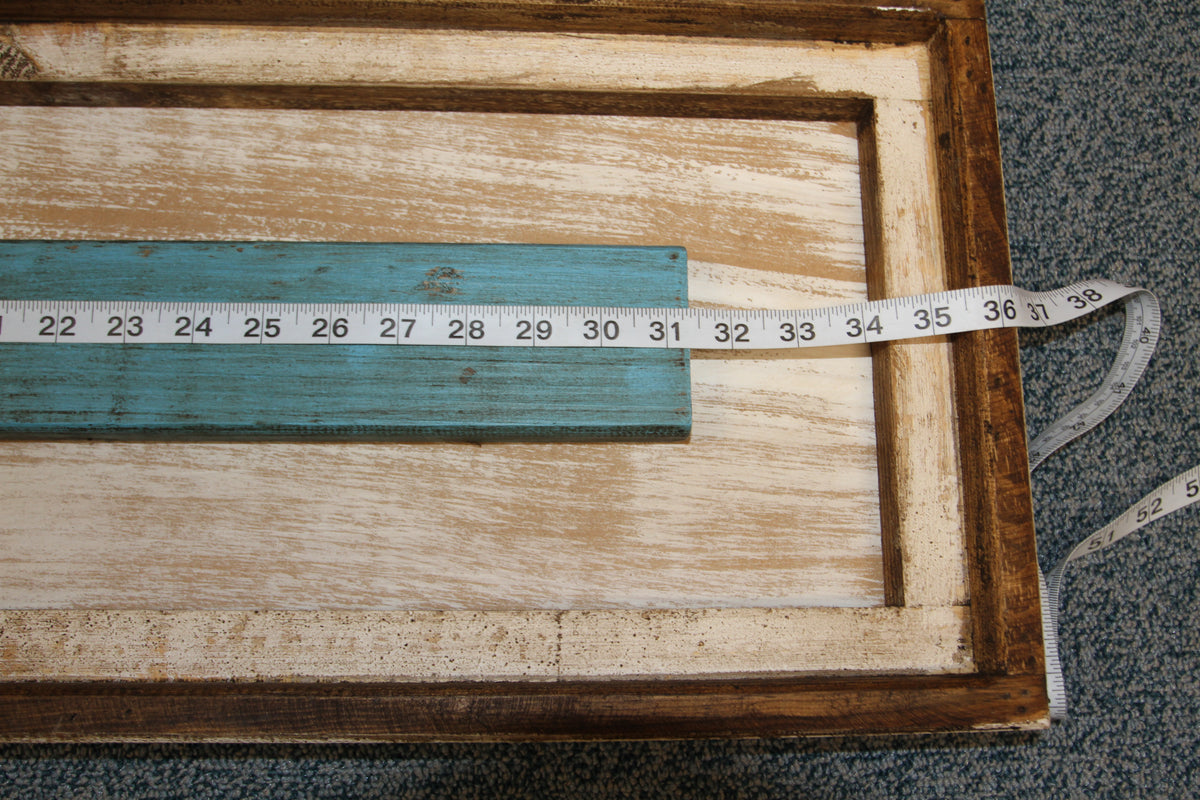 Large CROSS SHUTTER,Western Home Accent,Turquoise Cross,Wall Hanging,Religious And Spiritual Decor,Gifts