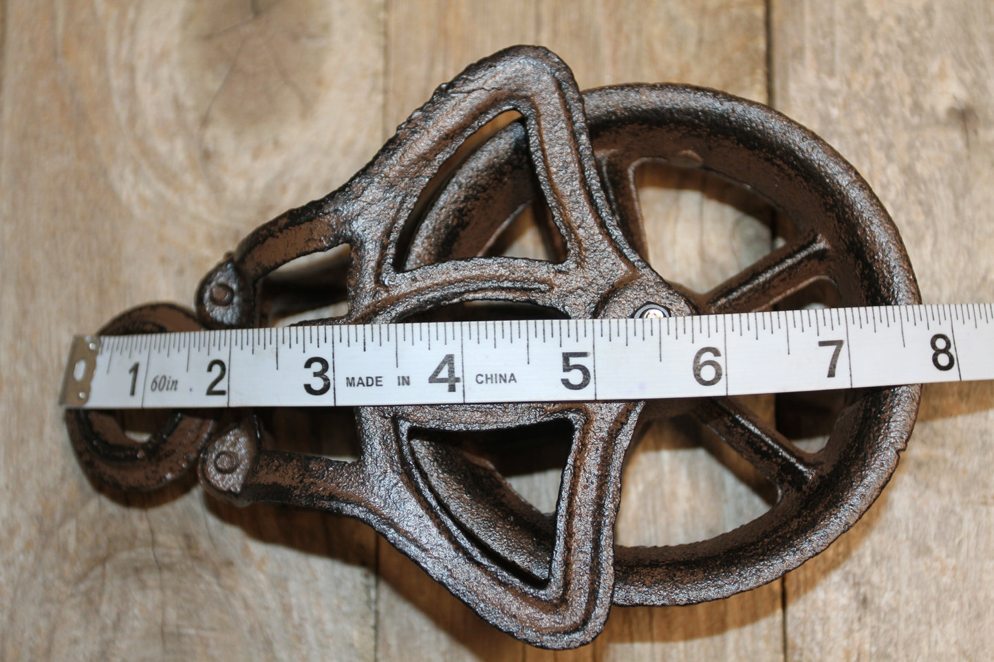 1-Metal Gear Pulley,Great for Dad's Workshop.The pulley is operational,Free Ship H-57B