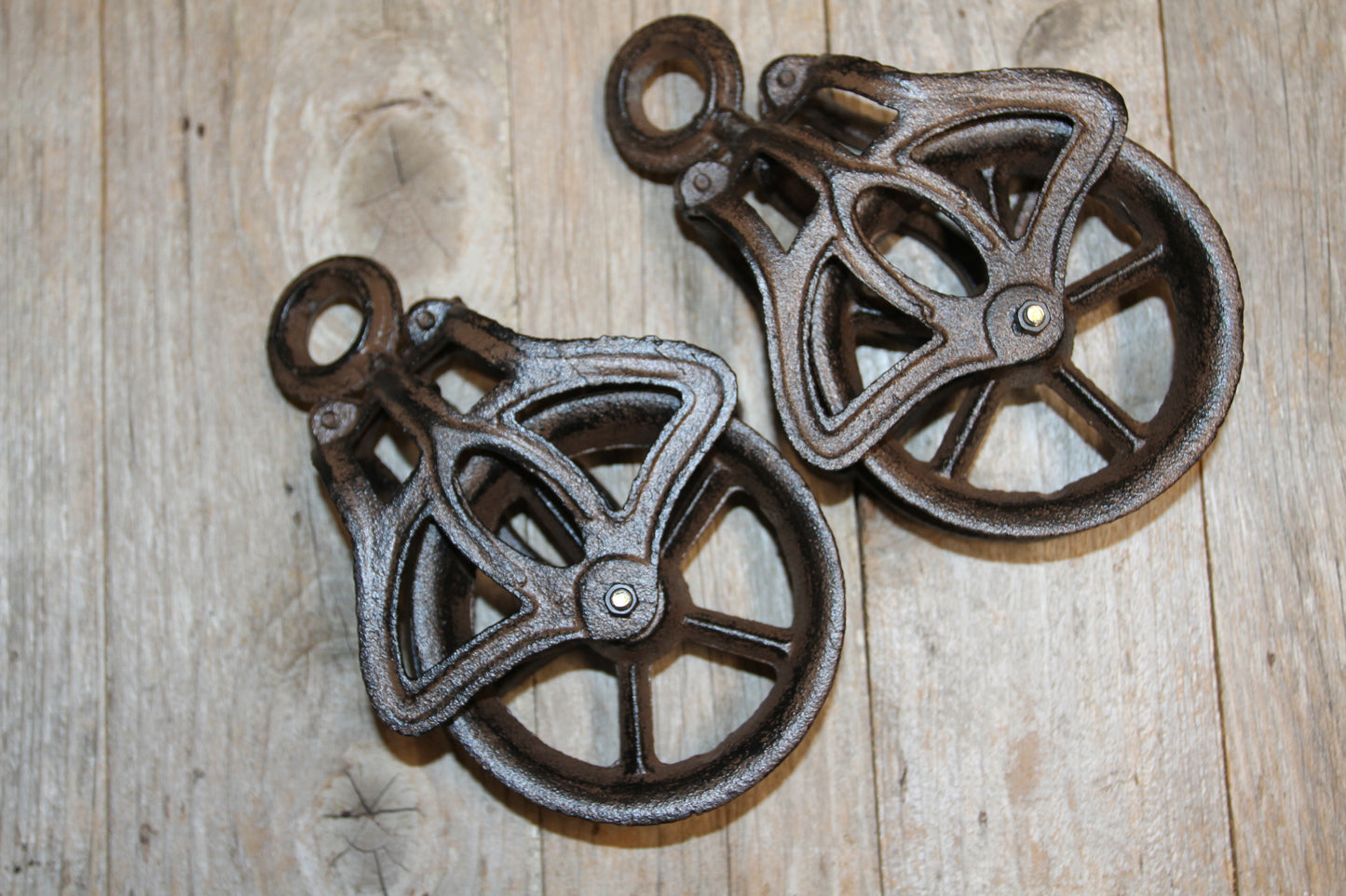 1-Metal Gear Pulley,Great for Dad's Workshop.The pulley is operational,Free Ship H-57B