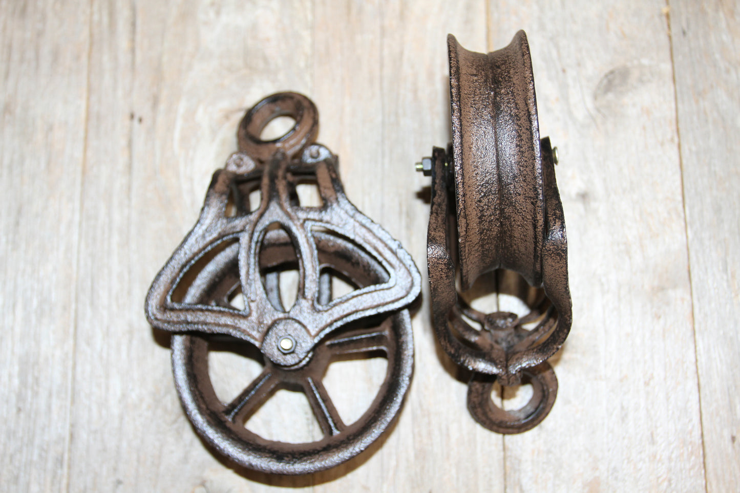 1-Metal Gear Pulley,Great for Dad's Workshop.The pulley is operational,Free Ship H-57B