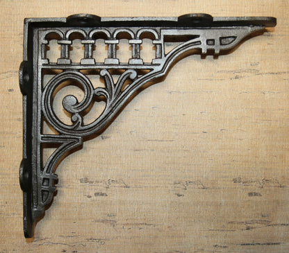 1-LARGE SHELF BRACKET,Early Ages Decor,Gothic Style,Open Shelving,Kitchen-Bath Shelving,Free Ship,B-89A