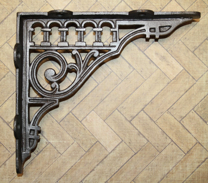 1-LARGE SHELF BRACKET,Early Ages Decor,Gothic Style,Open Shelving,Kitchen-Bath Shelving,Free Ship,B-89A