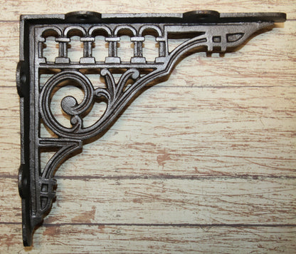 1-LARGE SHELF BRACKET,Early Ages Decor,Gothic Style,Open Shelving,Kitchen-Bath Shelving,Free Ship,B-89A