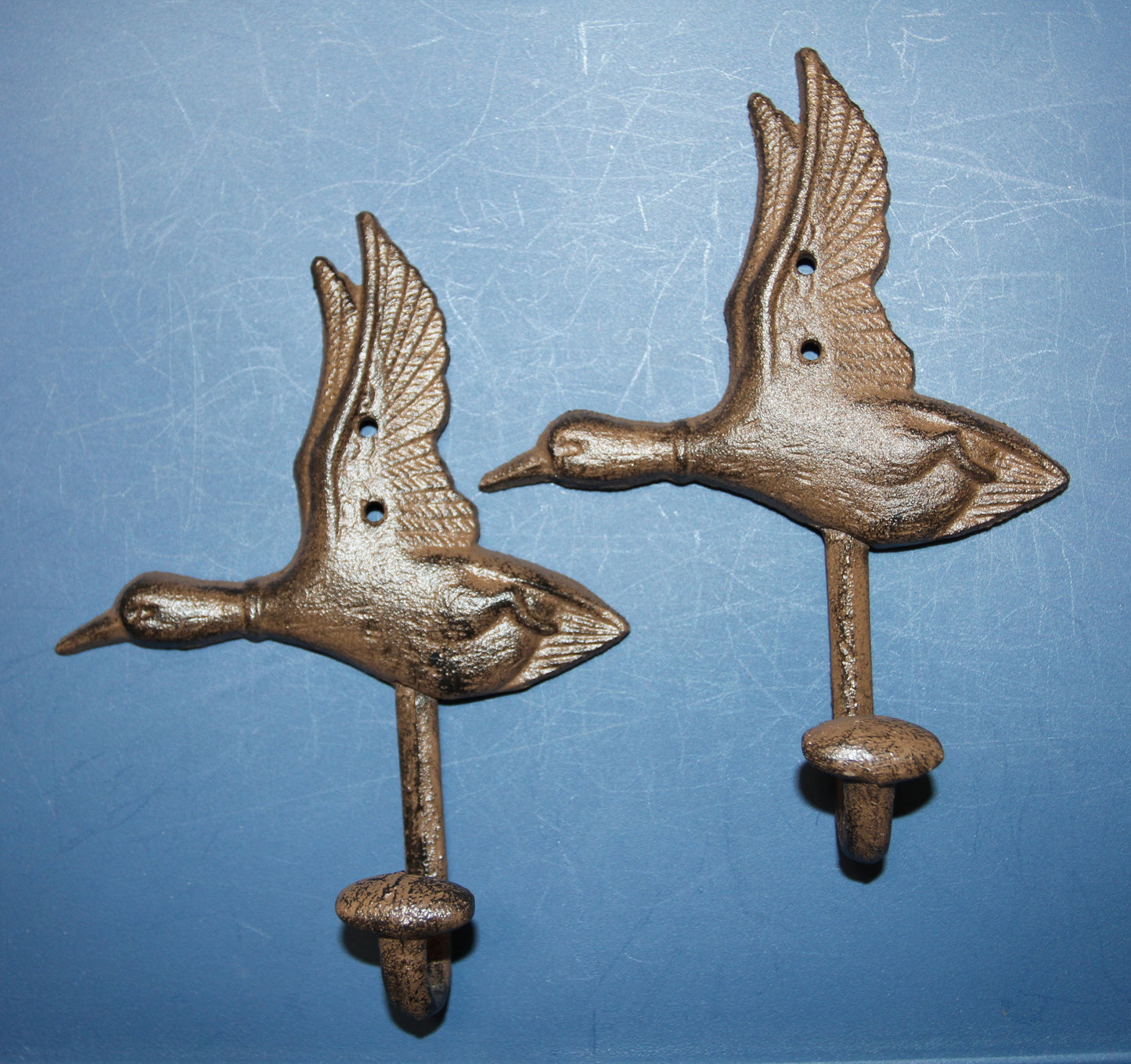 2- Heavy Duty Duck Wall Hook Entryway Coat Hat Hook,Hunters Decor,H-04