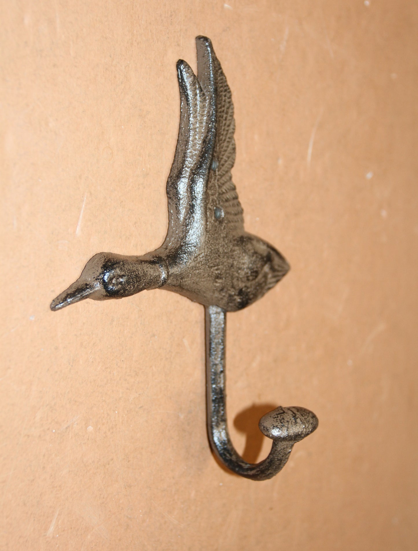 2- Heavy Duty Duck Wall Hook Entryway Coat Hat Hook,Hunters Decor,H-04