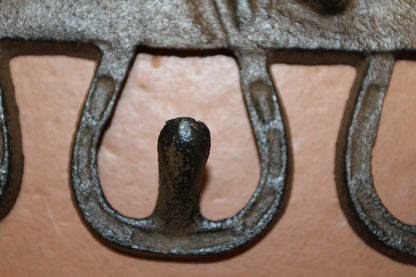 1-Equestrian Decor,Horse Head Triple Wall Hook,Western Style,Kitchen Bath Organizations,Gifts,W-42