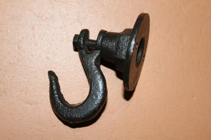 2-INDUSTRIAL WALL HOOKS,Crane Style Hooks,Heavy Duty,Generous Hook,Gifts,H-135