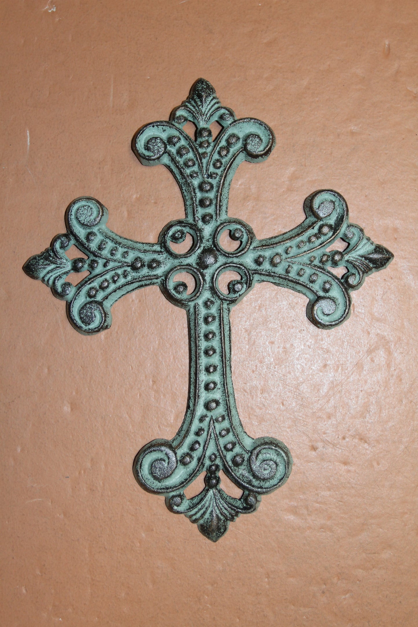 NEW HOPE Collection,5 Metal Wall Crosses,Country Decor,Wall Hanging,All Occasion Gifts,Spiritual Home Accents