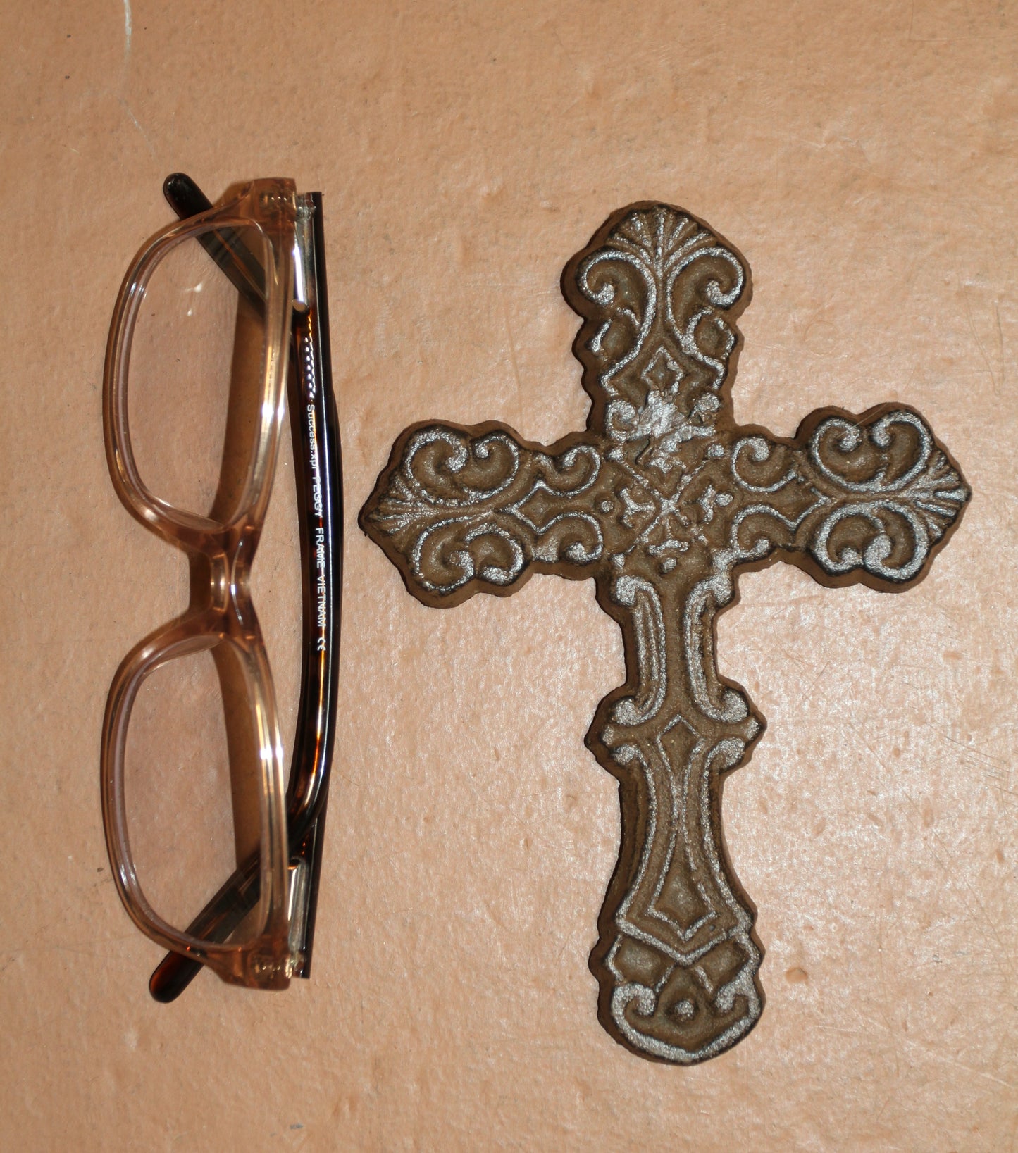 5pc ALAMO Cross Collection,Metal,Cross Collectibles,Church Decor,All Occasion Gifts,Religious Wall Decor