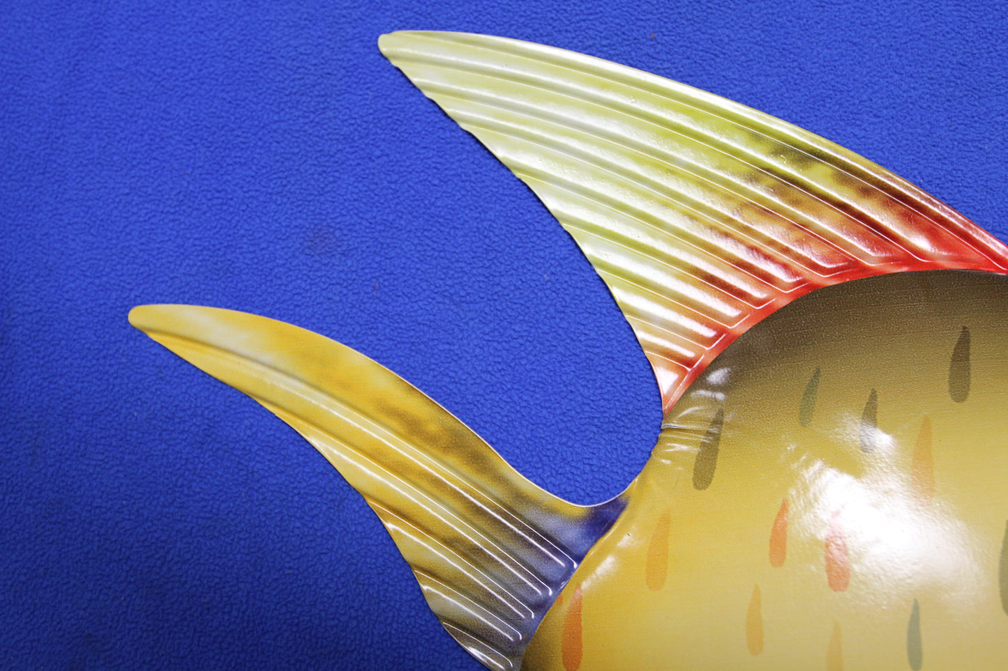 1-ANGEL FISH Wall Hanging, Tropical Island Decor,Beach Decor,Bath Decor,Ocean Fish, TRF-014T