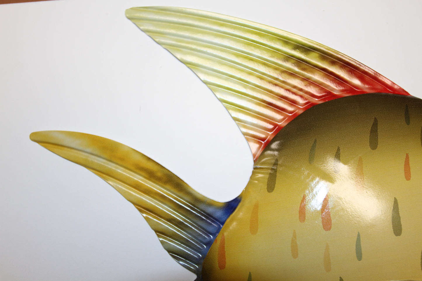 1-ANGEL FISH Wall Hanging, Tropical Island Decor,Beach Decor,Bath Decor,Ocean Fish, TRF-014T