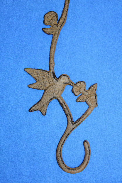 1-HUMMINGBIRD Plant Hanger,Extender,Country Garden Decor,Nature Theme,Wild Birds,H-26B