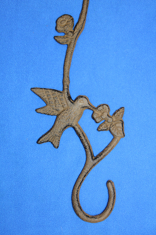 1-HUMMINGBIRD Plant Hanger,Extender,Country Garden Decor,Nature Theme,Wild Birds,H-26B