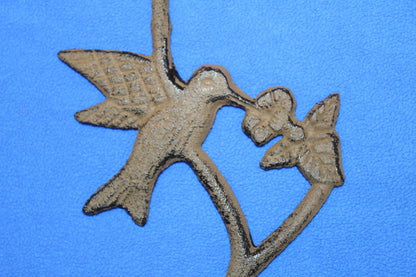 1-HUMMINGBIRD Plant Hanger,Extender,Country Garden Decor,Nature Theme,Wild Birds,H-26B