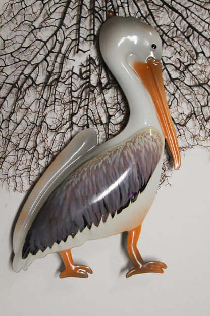 1-SHOREBIRDS, PELICANS, Coastal Home Decor, Bath Decor, Seafood Restaurant Decor,All Occasion Gifts, PEL-012T