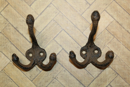 2-Wall Hooks,TRIPLE WALL HOOKS,Utility Hooks,Country Decor,Home And Garden Use,Free Ship H-108B