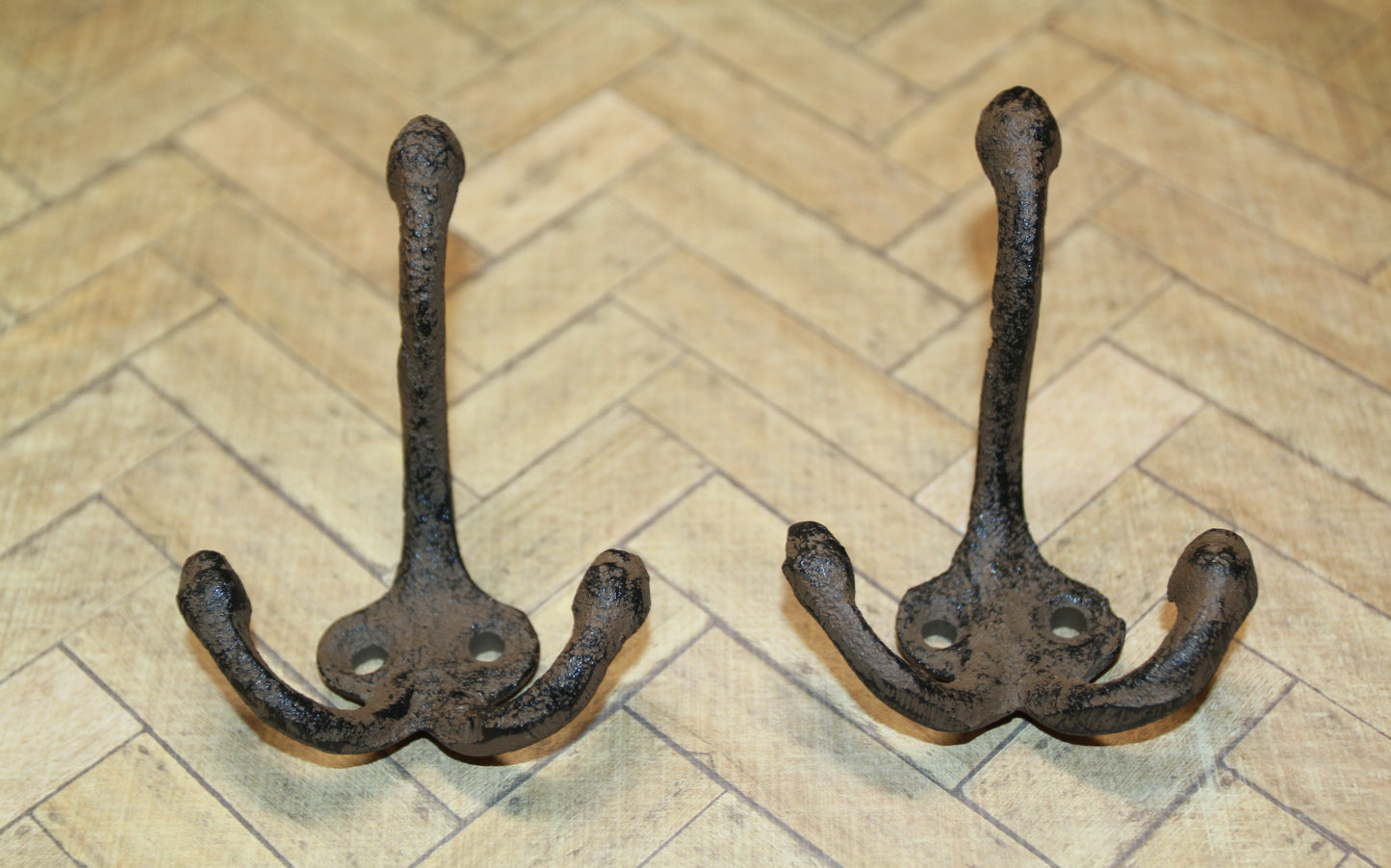 2-Wall Hooks,TRIPLE WALL HOOKS,Utility Hooks,Country Decor,Home And Garden Use,Free Ship H-108B