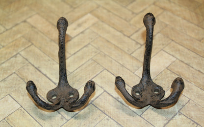 2-Wall Hooks,TRIPLE WALL HOOKS,Utility Hooks,Country Decor,Home And Garden Use,Free Ship H-108B
