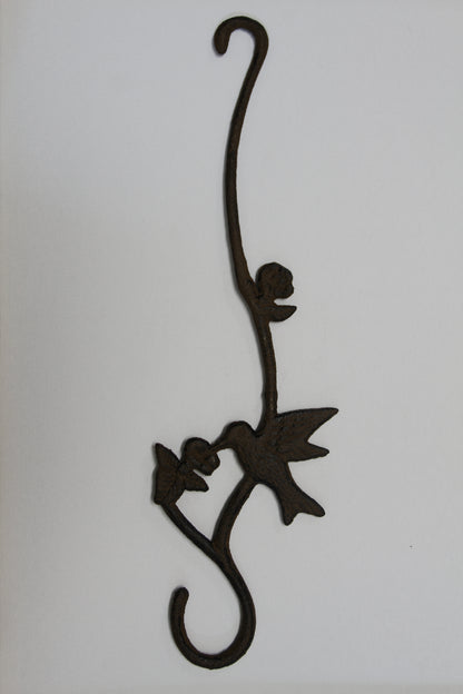 1-HUMMINGBIRD Plant Hanger,Extender,Country Garden Decor,Nature Theme,Wild Birds,H-26B