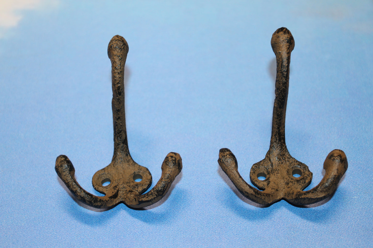 2-Wall Hooks,TRIPLE WALL HOOKS,Utility Hooks,Country Decor,Home And Garden Use,Free Ship H-108B