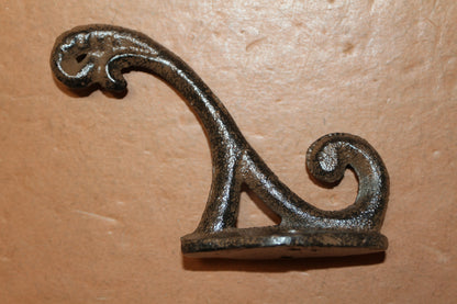 2 Affordable DOUBLE WALL HOOKS,Hanging Storage,Bath-Kitchen Decor,Country Accents, H-111