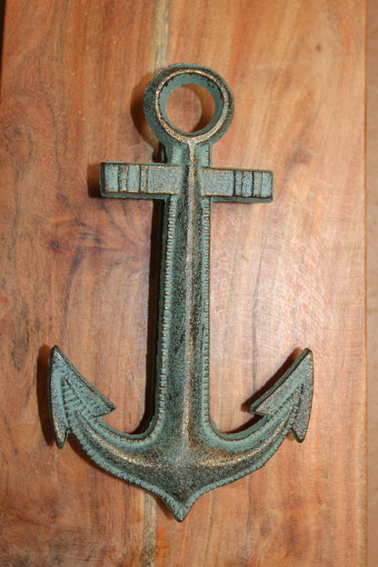2-ANCHOR DOOR KNOCKERS,Mariners Decor,Coastal Living Accents,Entryway Door Knocker,Gifts,BL-60