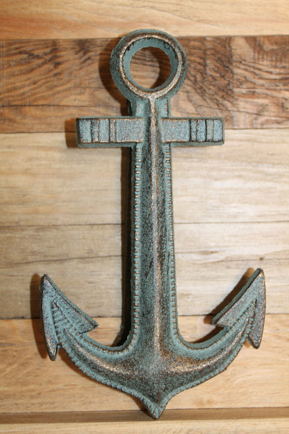 2-ANCHOR DOOR KNOCKERS,Mariners Decor,Coastal Living Accents,Entryway Door Knocker,Gifts,BL-60