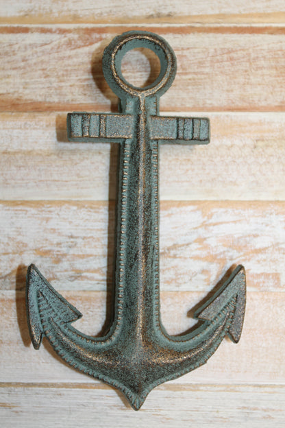 2-ANCHOR DOOR KNOCKERS,Mariners Decor,Coastal Living Accents,Entryway Door Knocker,Gifts,BL-60