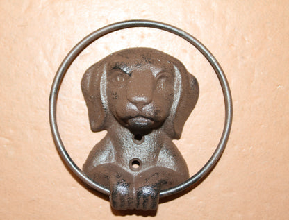 1-Heavy Towel Ring, HAPPY HOUND,Bathroom Accessory,Country Style,Gift,Kitchen Towel Holder,BA-HD1