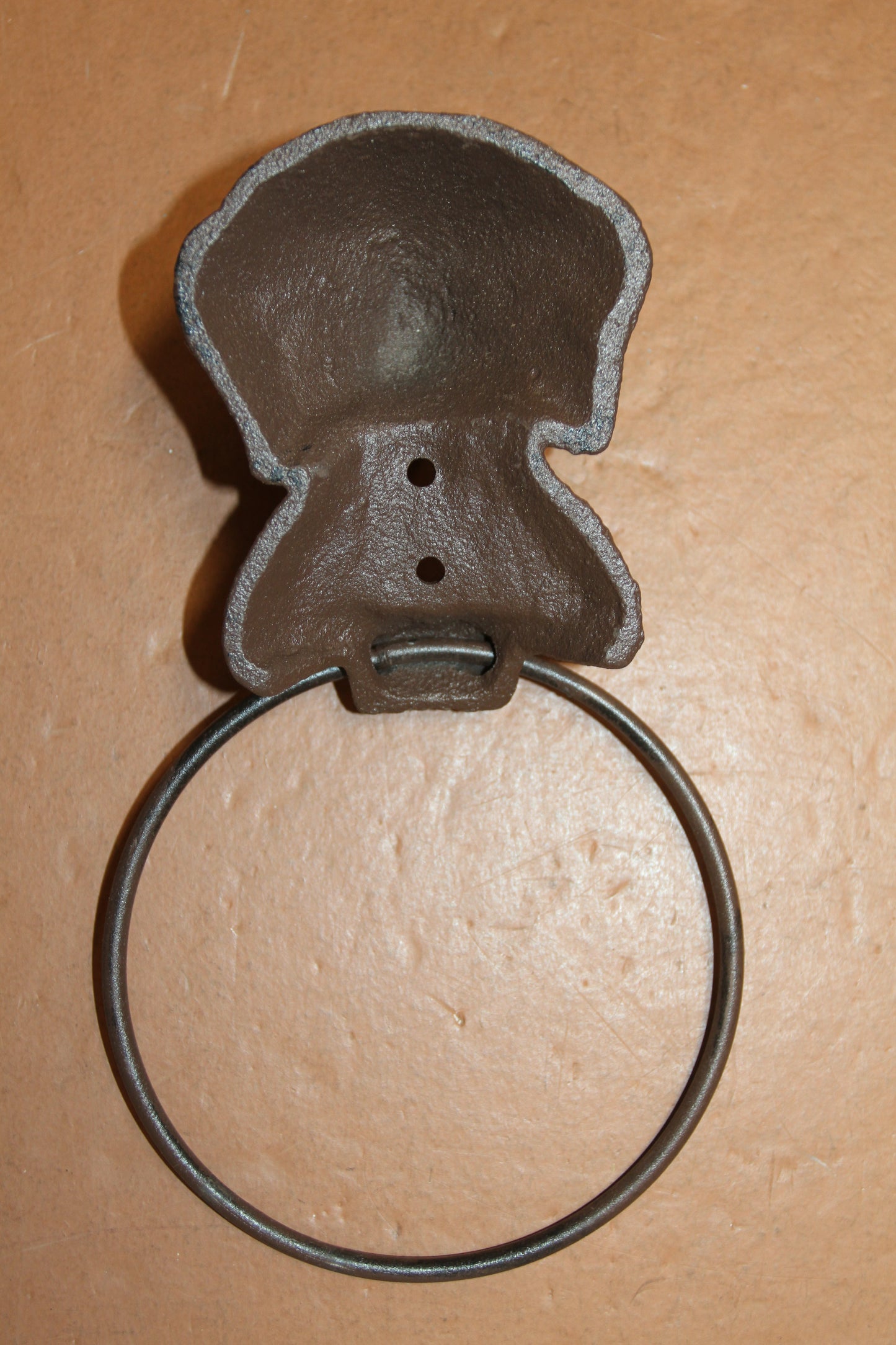 1-Heavy Towel Ring, HAPPY HOUND,Bathroom Accessory,Country Style,Gift,Kitchen Towel Holder,BA-HD1