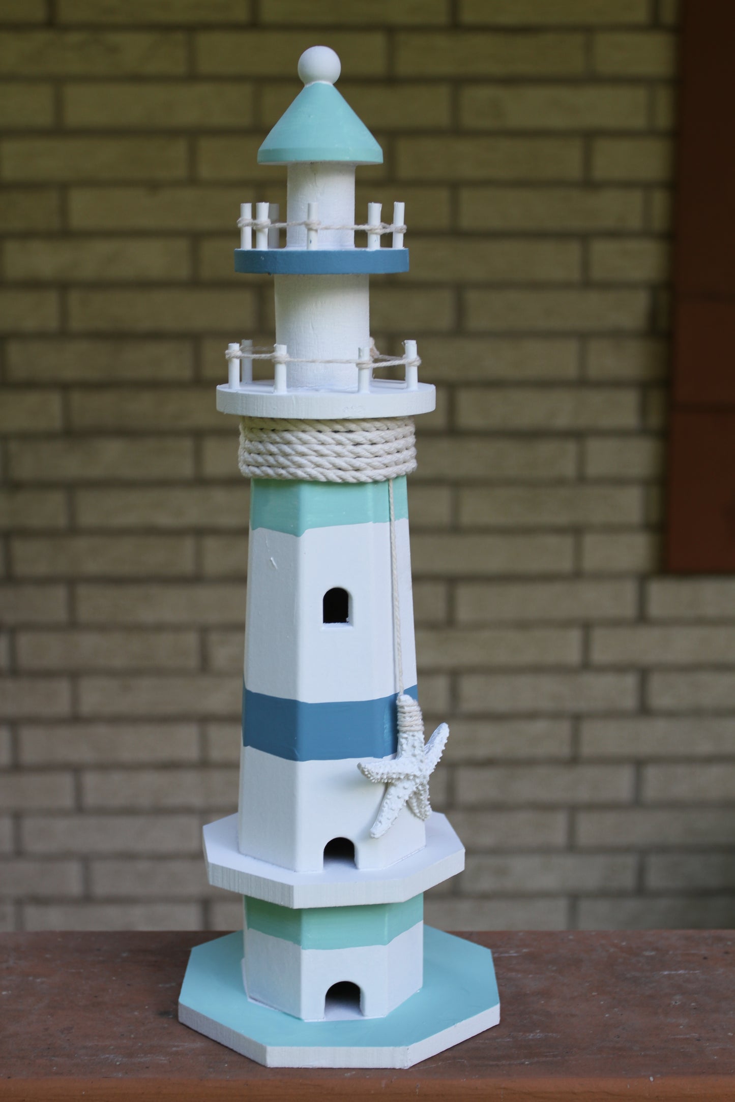 1- LIGHTHOUSE,Soft Beachy Hues,Coastal Home Decor,Tropical Decor,All Occasion Gifts, T1-SLH