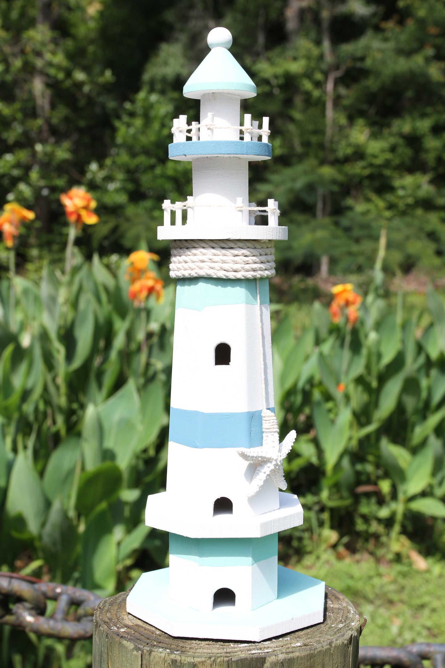 1- LIGHTHOUSE,Soft Beachy Hues,Coastal Home Decor,Tropical Decor,All Occasion Gifts, T1-SLH