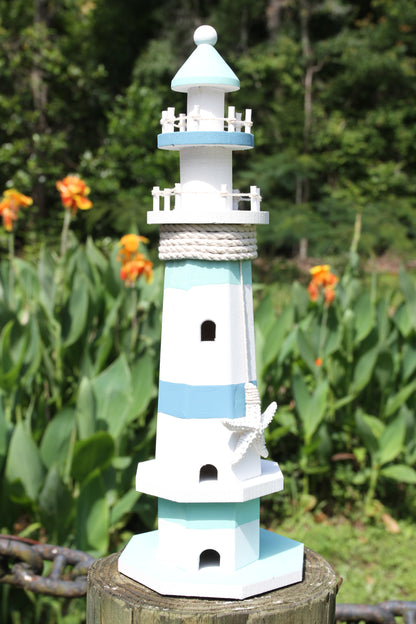 1- LIGHTHOUSE,Soft Beachy Hues,Coastal Home Decor,Tropical Decor,All Occasion Gifts, T1-SLH