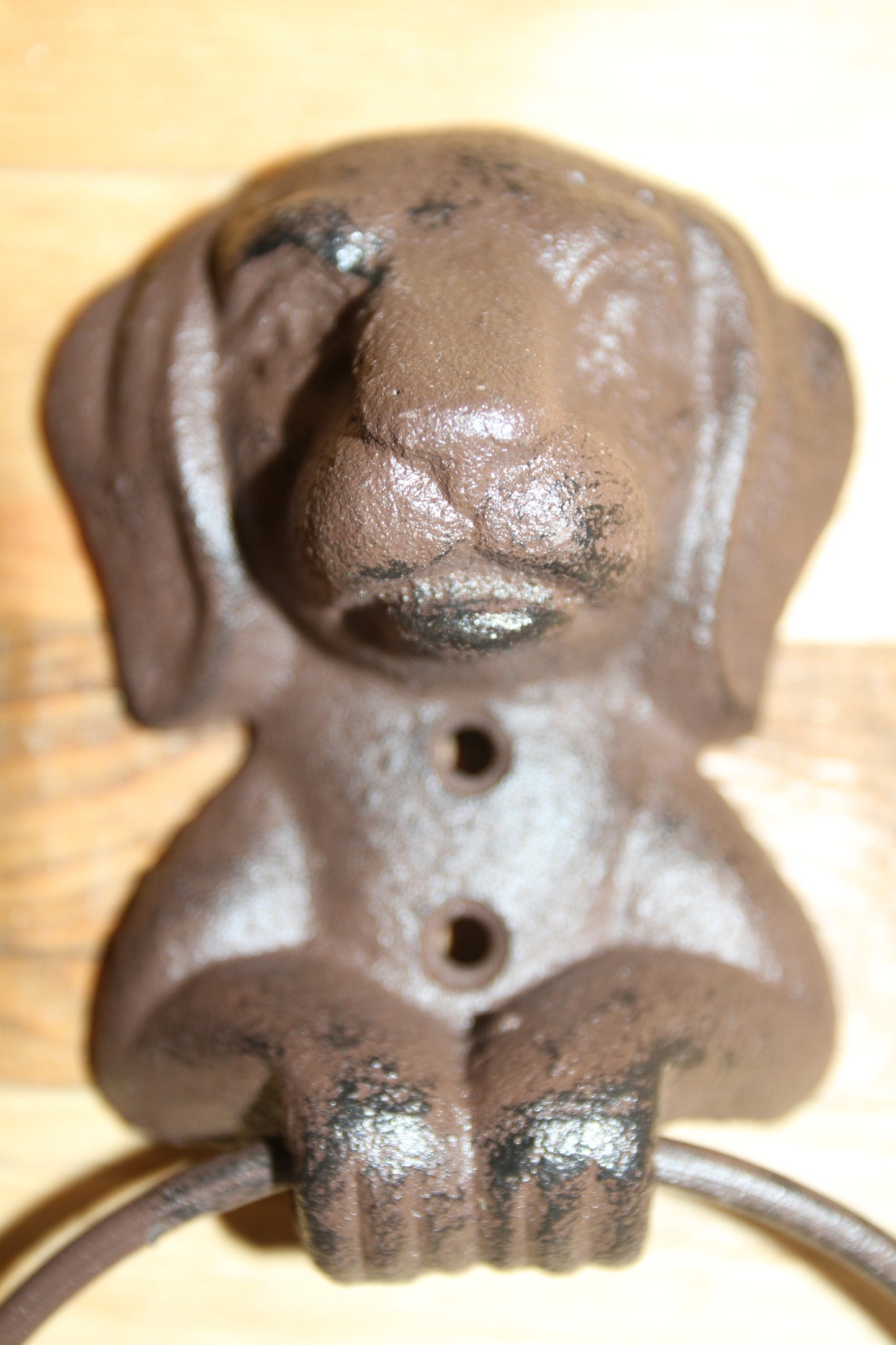 1-Heavy Towel Ring, HAPPY HOUND,Bathroom Accessory,Country Style,Gift,Kitchen Towel Holder,BA-HD1