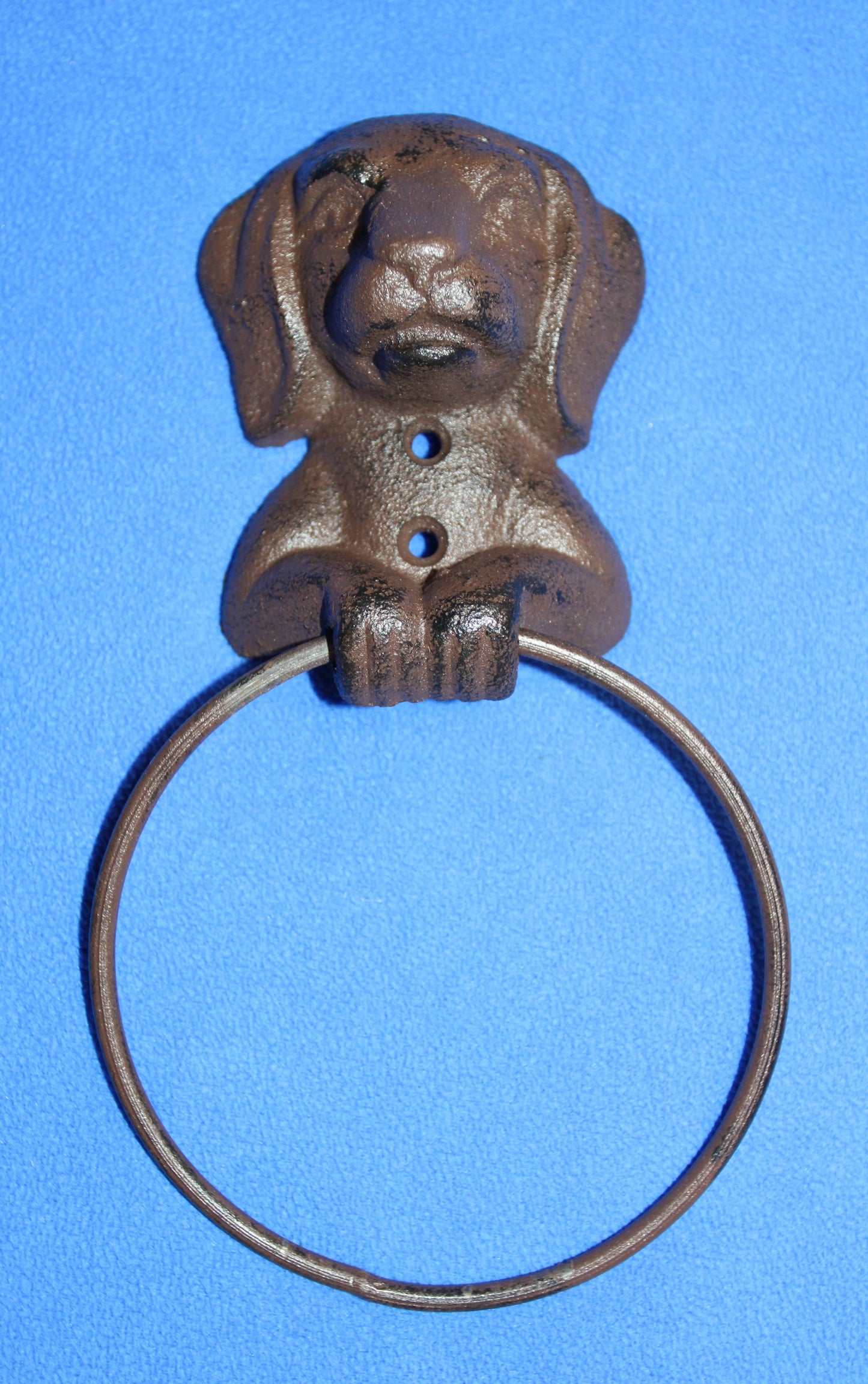 1-Heavy Towel Ring, HAPPY HOUND,Bathroom Accessory,Country Style,Gift,Kitchen Towel Holder,BA-HD1