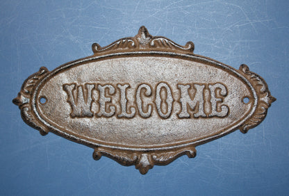 1-WELCOME PLAQUE,Garden Gate Sign,Cabin Entry Sign,Housewarming,Country Decor,Gifts,N-44