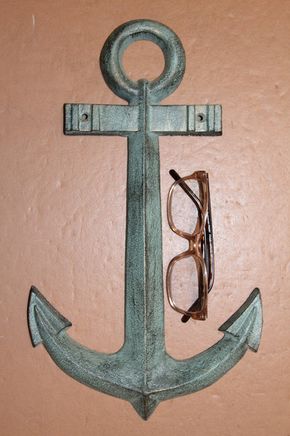 1-Monster Anchor Wall Plaque, Nautical Accent,Gifts,Beach Decor,Boating Decor,Ships Anchor,Bl-68
