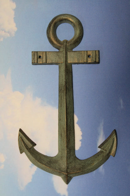 1-Monster Anchor Wall Plaque, Nautical Accent,Gifts,Beach Decor,Boating Decor,Ships Anchor,Bl-68