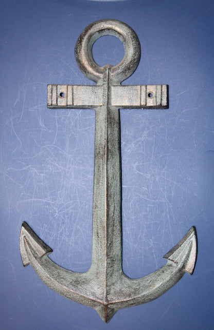 1-Monster Anchor Wall Plaque, Nautical Accent,Gifts,Beach Decor,Boating Decor,Ships Anchor,Bl-68