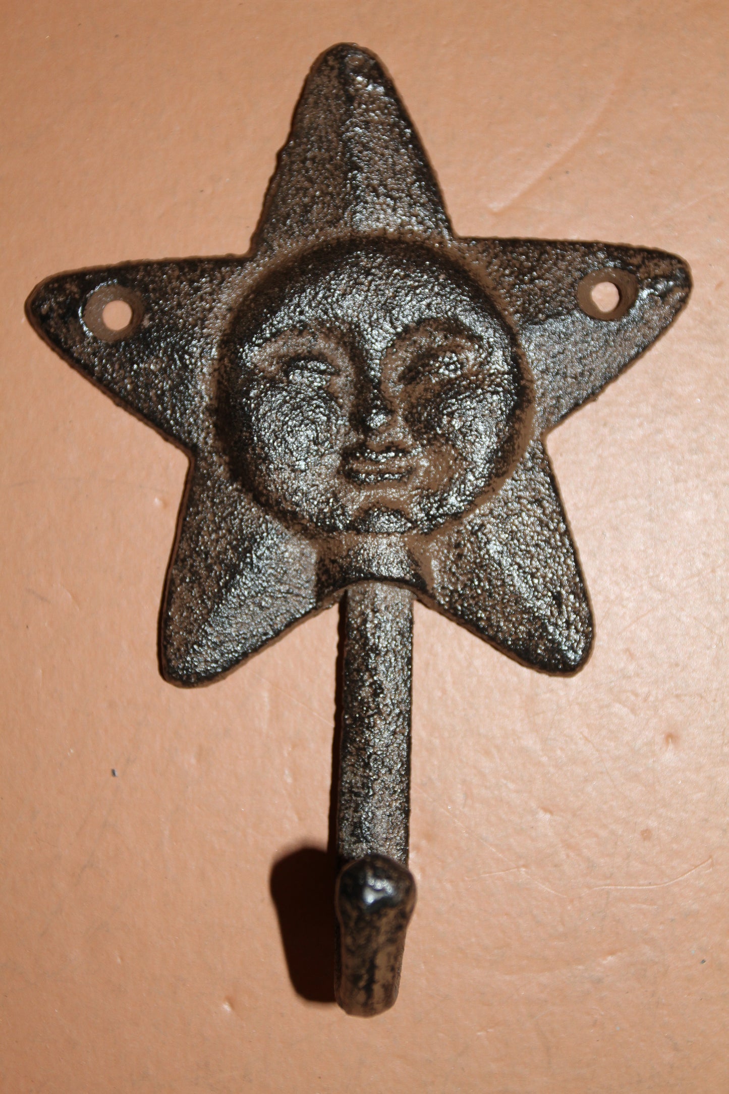 Celestial Decor, 3pc Wall Hook Collection,SUN MOON STARS,Country Decor,Hanging Storage, Gifts, Free Ship, H-16,27B,82B