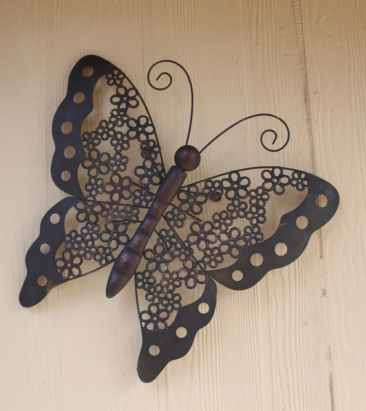 Giant Butterfly Wall Hanging- Yard Art- Country- Farmhouse- Home And Garden Decor- Christmas- Housewarming Gift Idea- Butterfly Decor