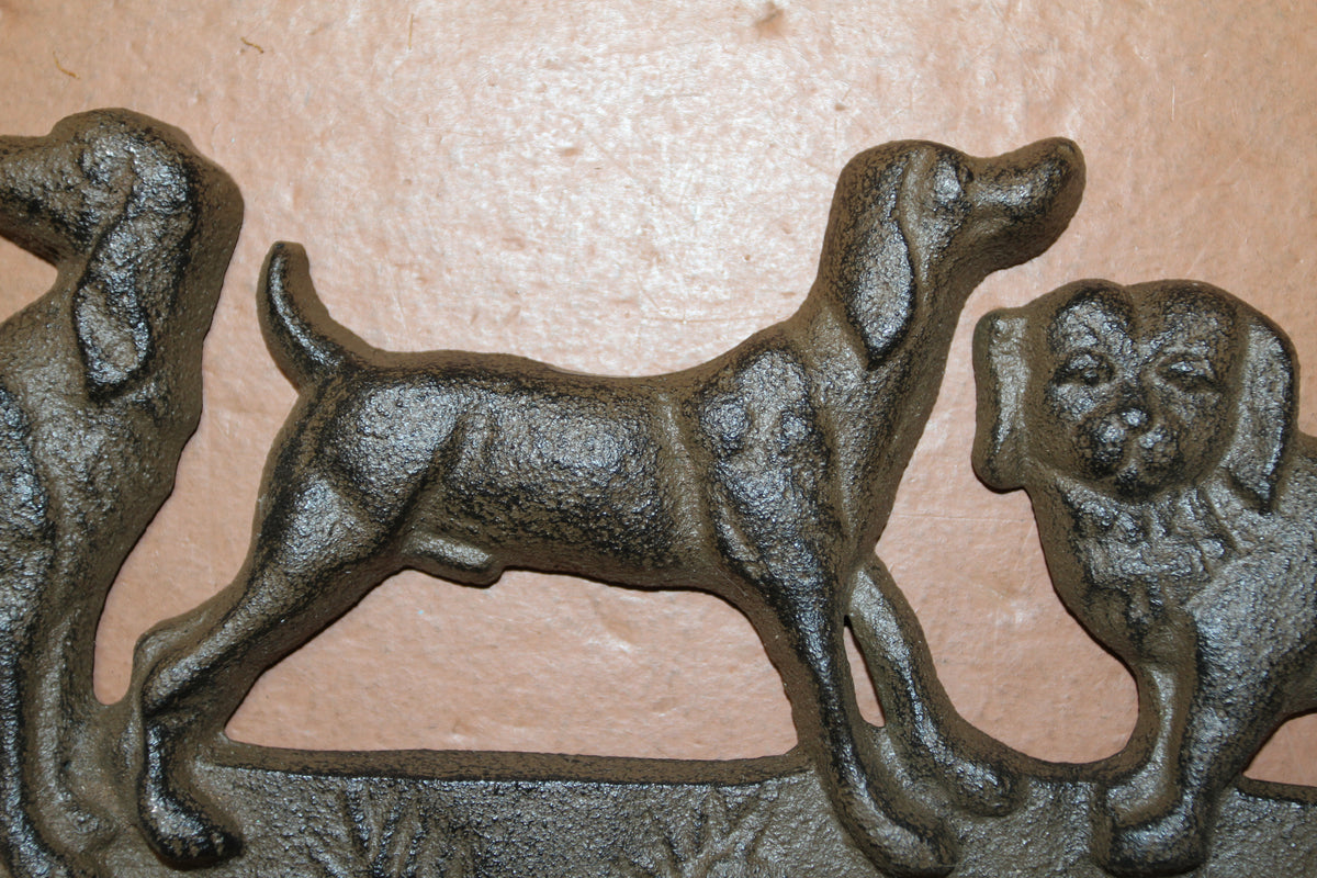 1-Wall Hook,DOGS,Leash Holder,Country Decor,All Occasion Gifts,4 Useful Hooks,H-124
