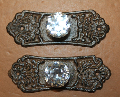 2-DRESSER PULLS,Refurbishing Supply,Bath And Kitchen Door Handles,Country Victorian Style,Gifts HW-55