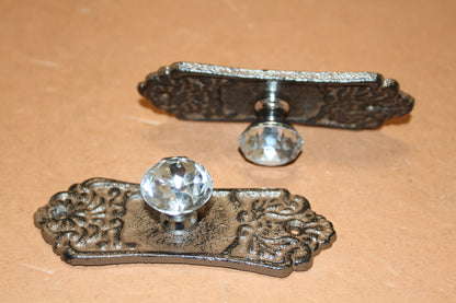 2-DRESSER PULLS,Refurbishing Supply,Bath And Kitchen Door Handles,Country Victorian Style,Gifts HW-55