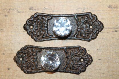 2-DRESSER PULLS,Refurbishing Supply,Bath And Kitchen Door Handles,Country Victorian Style,Gifts HW-55